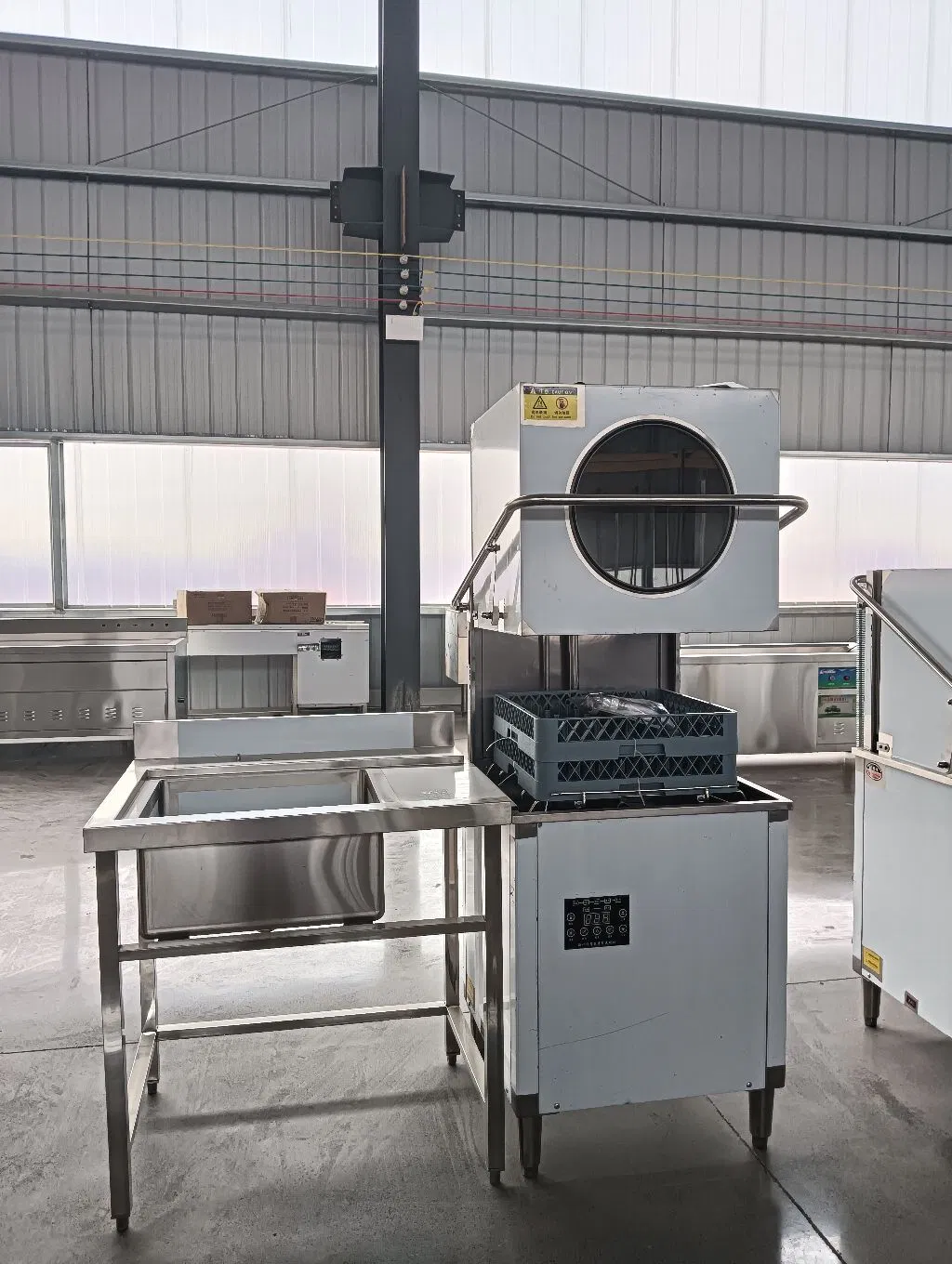 304 Stainless Steel Factory Manufacturing Dishwasher Kitchen Hotel Restaurant Lifting Type Dishwasher