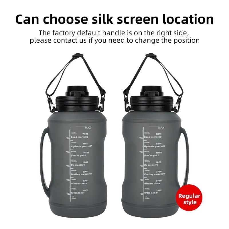 Wholesale Motivational Gym Silicone Collapsible Drinking Bottle Water with Straw