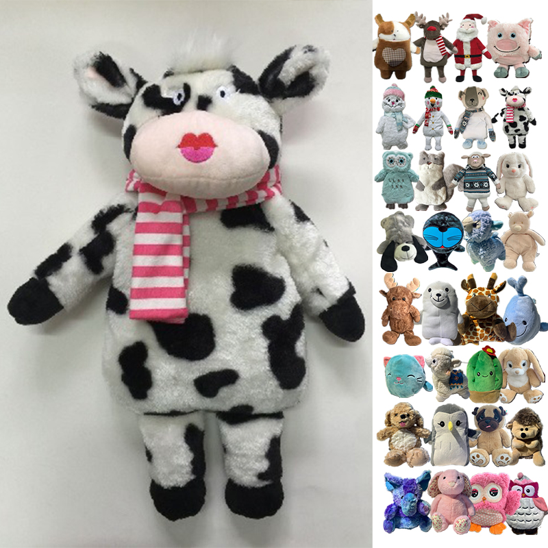 Large Medium Small Hot Water Bags Filled with Cartoon Animal