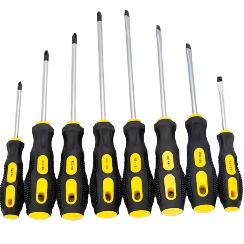 Отвертка Phillips и плоская, набор 2024