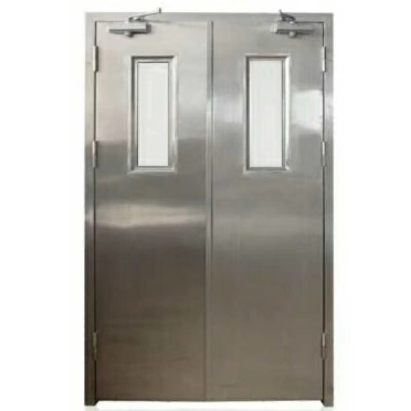 Ultra-Durable Fireproof Security Door with Premium Stainless Steel Design