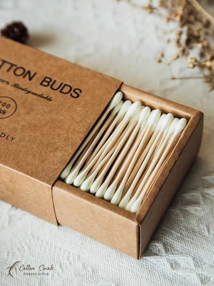 Highest Quality Cotton Buds Ear Cleaning 200PCS Bamboo Cotton Swabs Makeup Tools
