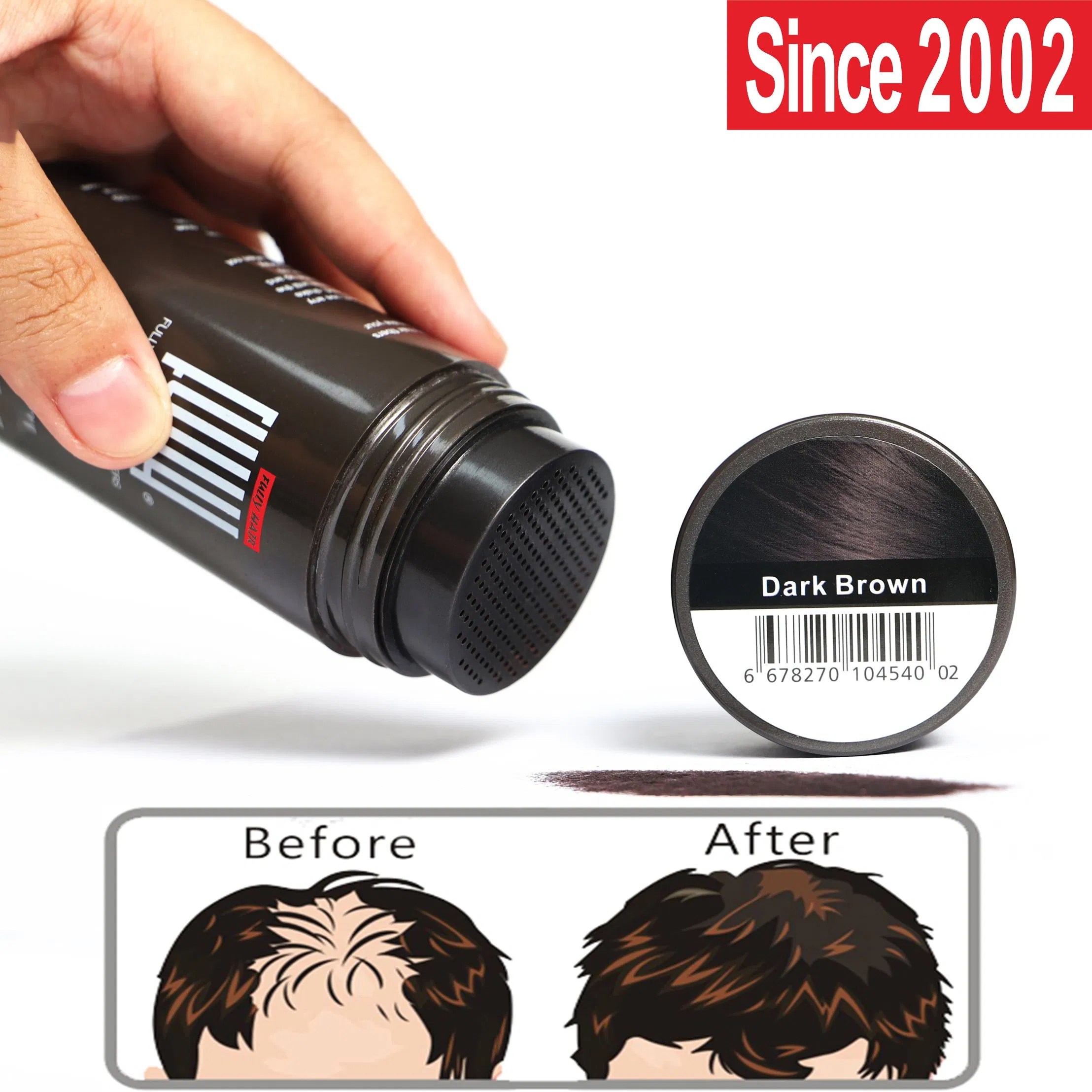 Fully Strong Hair Styling Spray Powder Hair Building Fiber