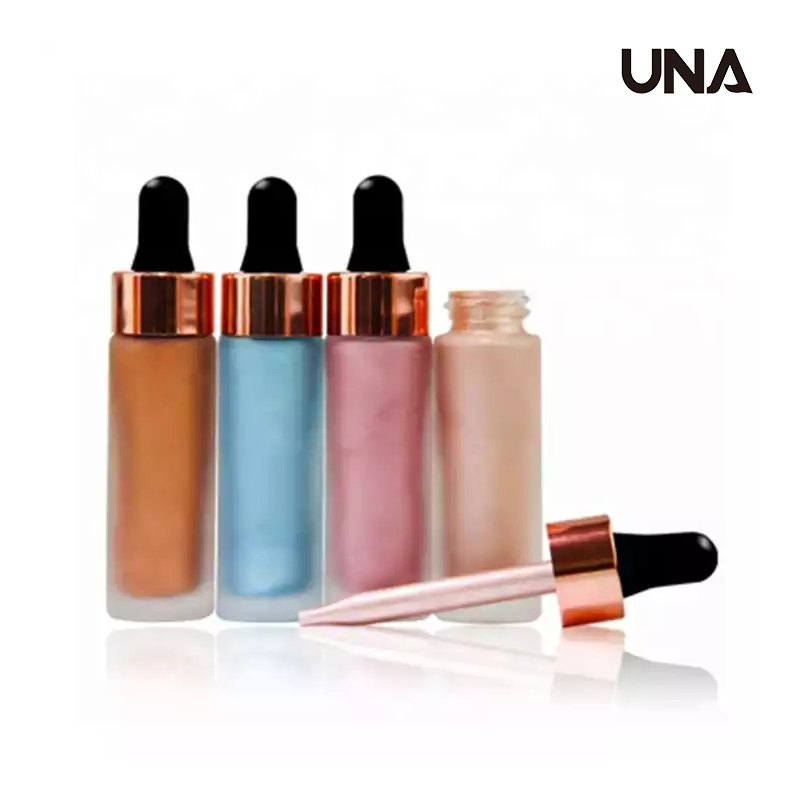 Wholesale Private Label Custom Cruelty Free 100% Vegan Makeup Enhancer Drops Liquid Highlighter