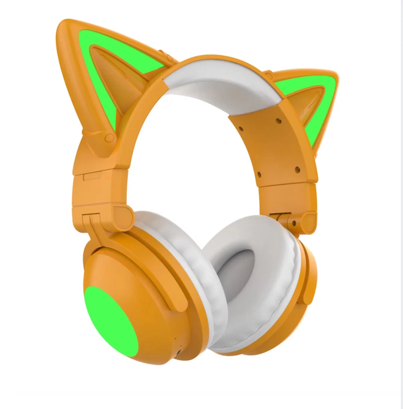 Наушники-кошки RGB с Bluetooth 5.0, 7.1