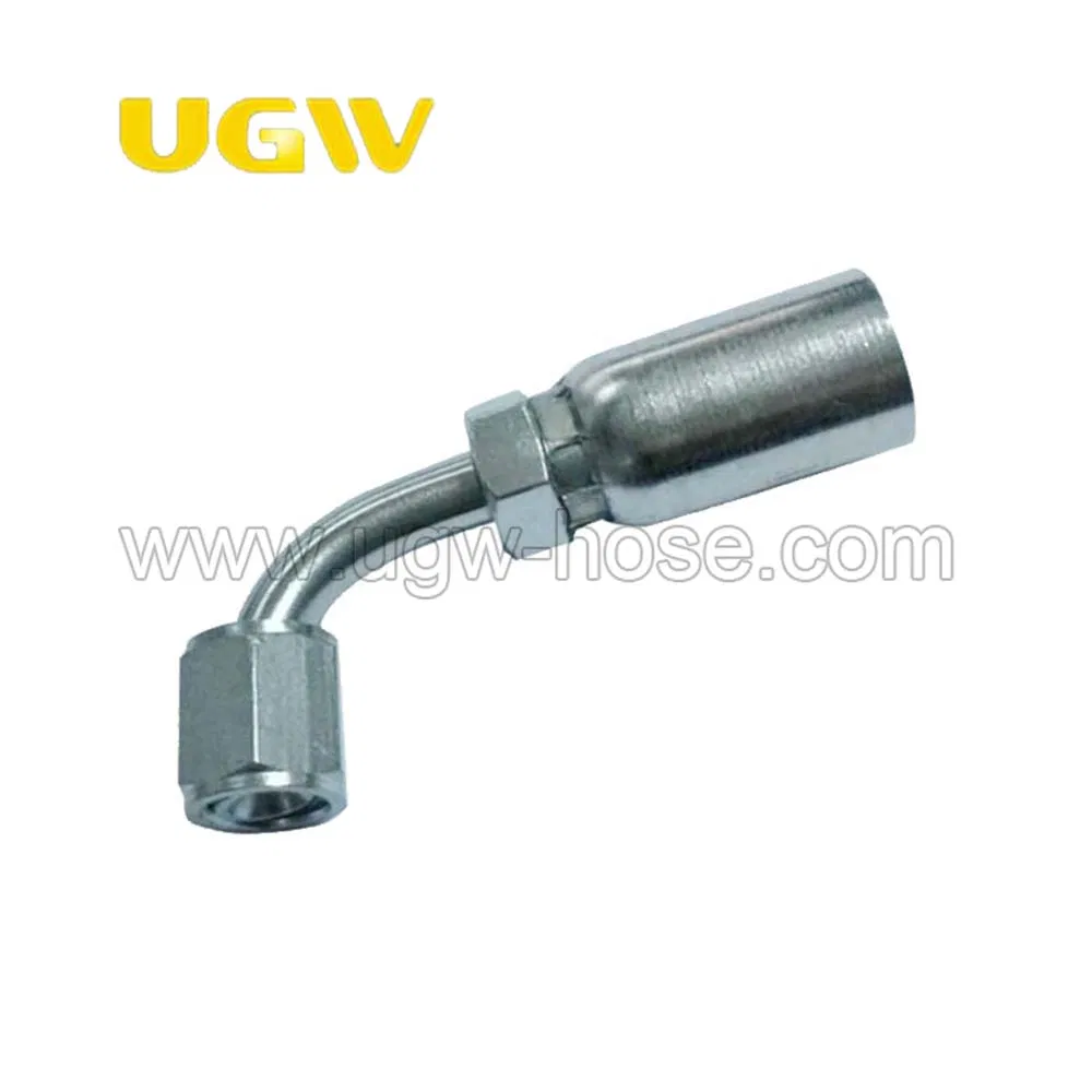 Factory Supplier 90 Degree Elbow Metric 60 Degree Cone Seat Fitting