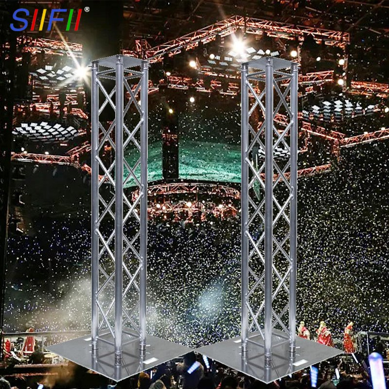 Truss Aluminum Display Truss Stage Lighting Truss Structures Spare Parts 290mm X290mm 0.5m-4m