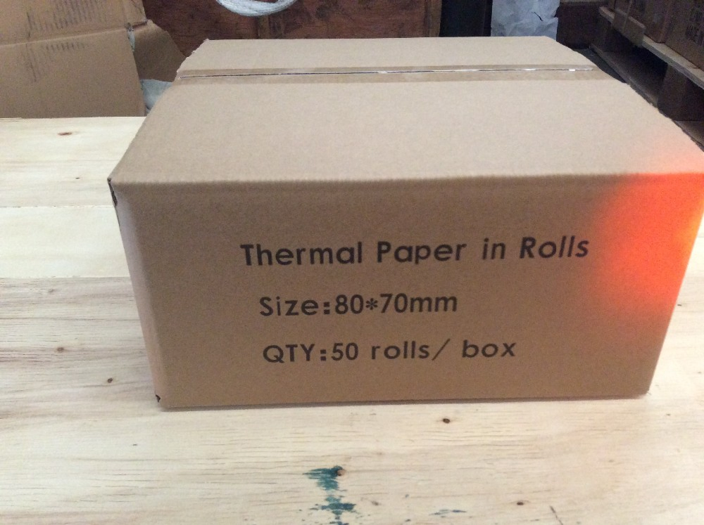 60GSM Thermal Paper in Small Rolls for ATM