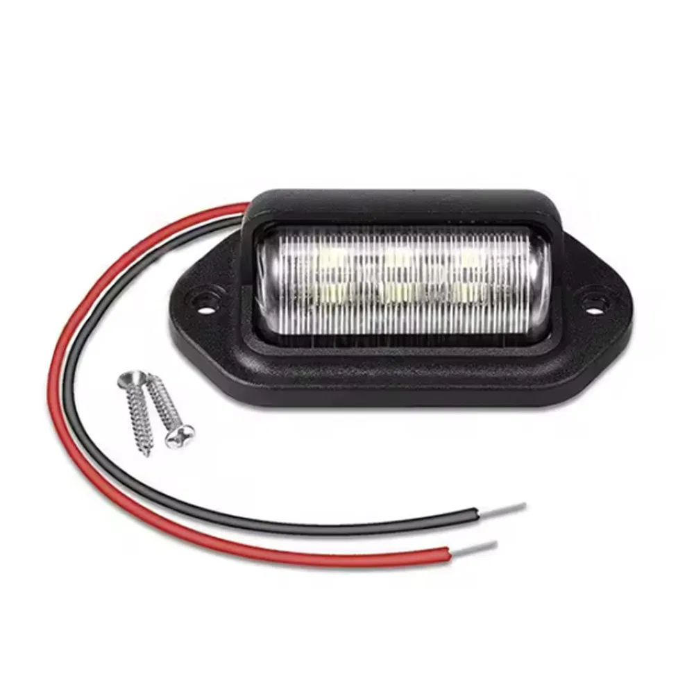 Светодиодная лампа для номерного знака 12V/24V