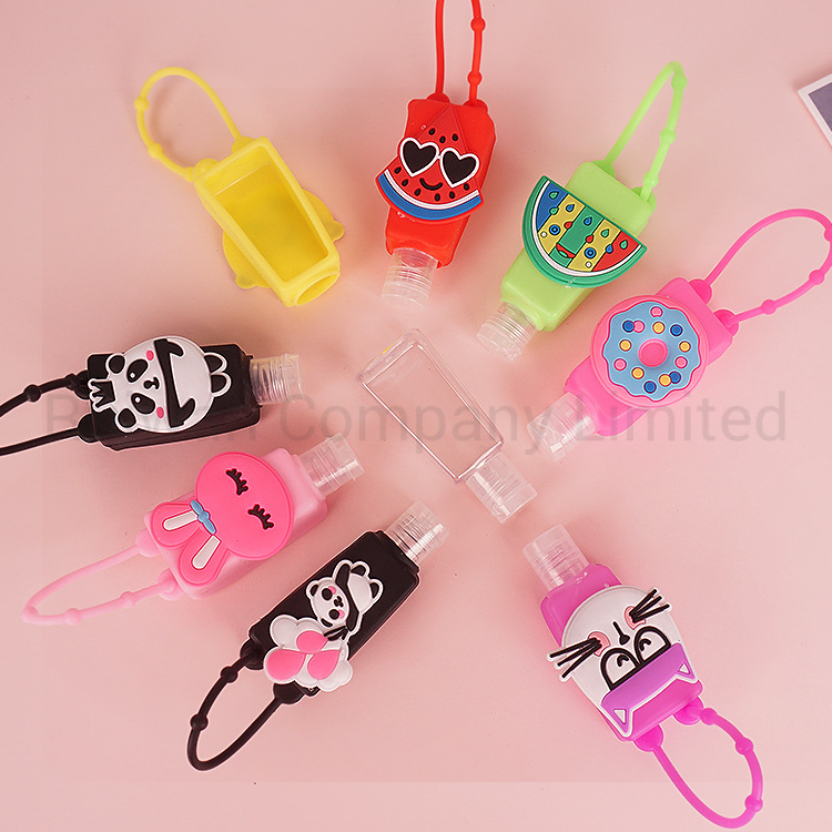 Custom Design Empty Hand Sanitizer Bottle with Holder