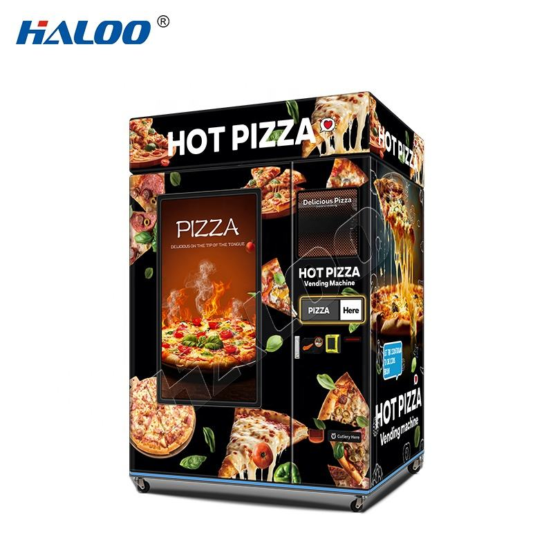 Smart Pizza Vending Machine with 55" Touch Display Screen