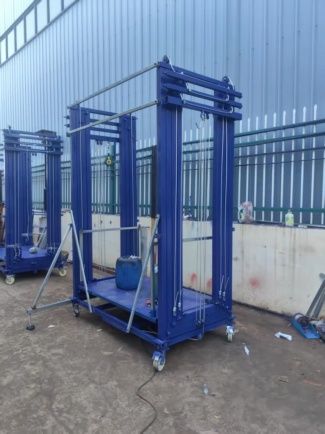 Customizable Electric Scaffolding: Height Adjustment for Time Efficiency