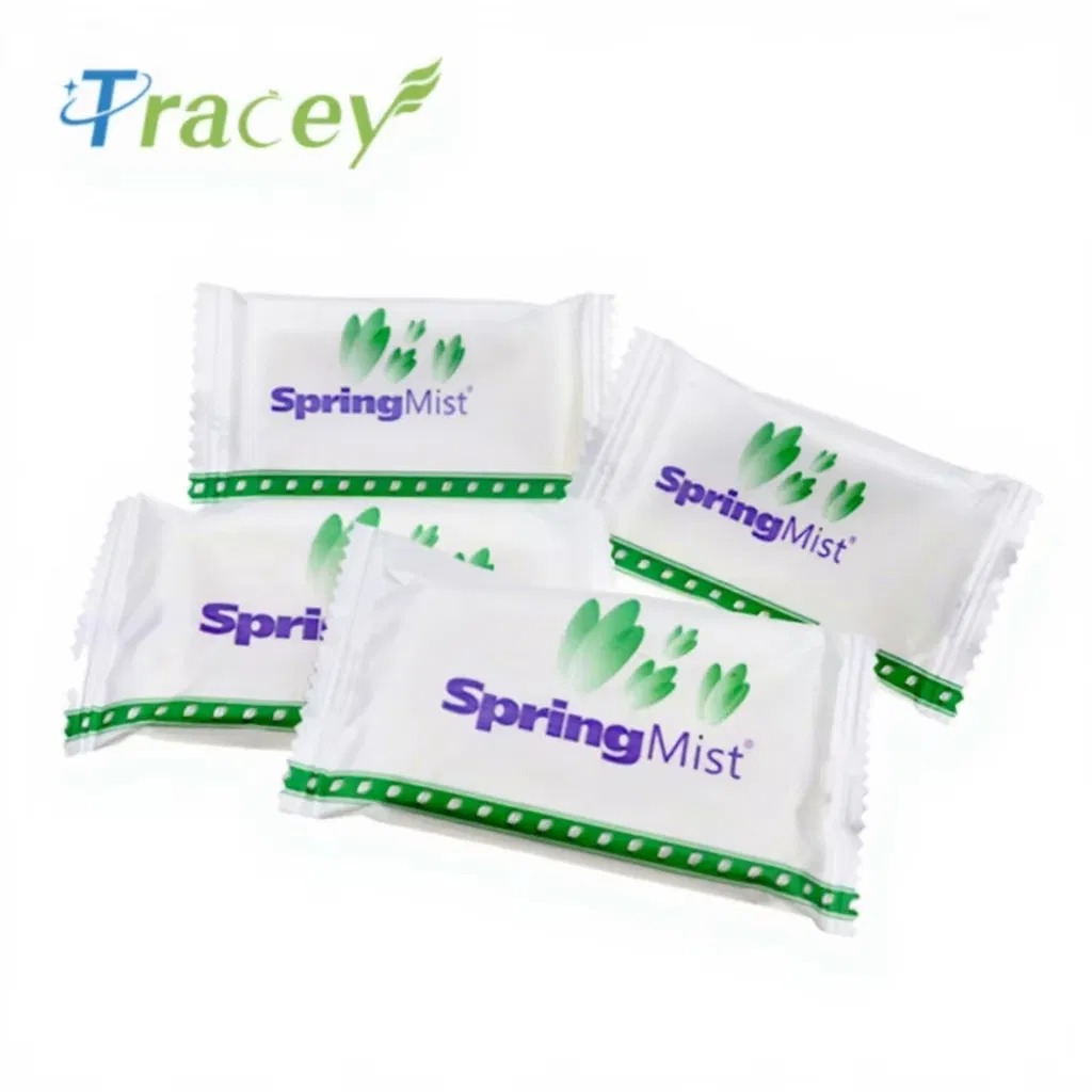 Hot Selling Tracey Hotel Organic Bath Facial Soap-Travel Size Scented Exfoliating & Basic Cleaning Wholesale for Whitening