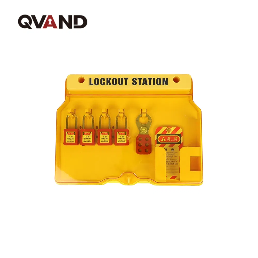 Comprehensive Plastic Lockout Station for Enhanced Safety Management