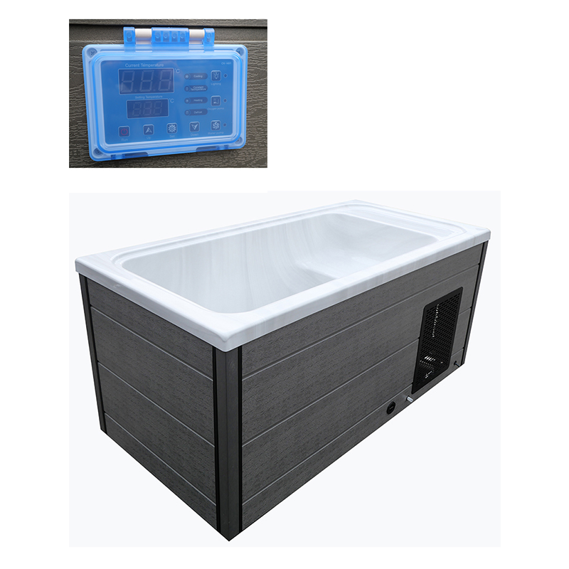 Отдельностоящая ванна для спа на улице Ice-Queen