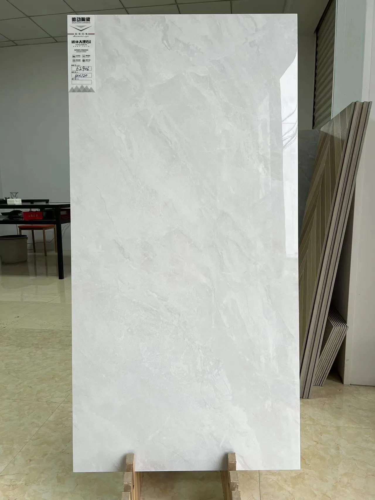 600*1200mm Glazed Polished Porcelain Tile Floor Tiles for Building Material