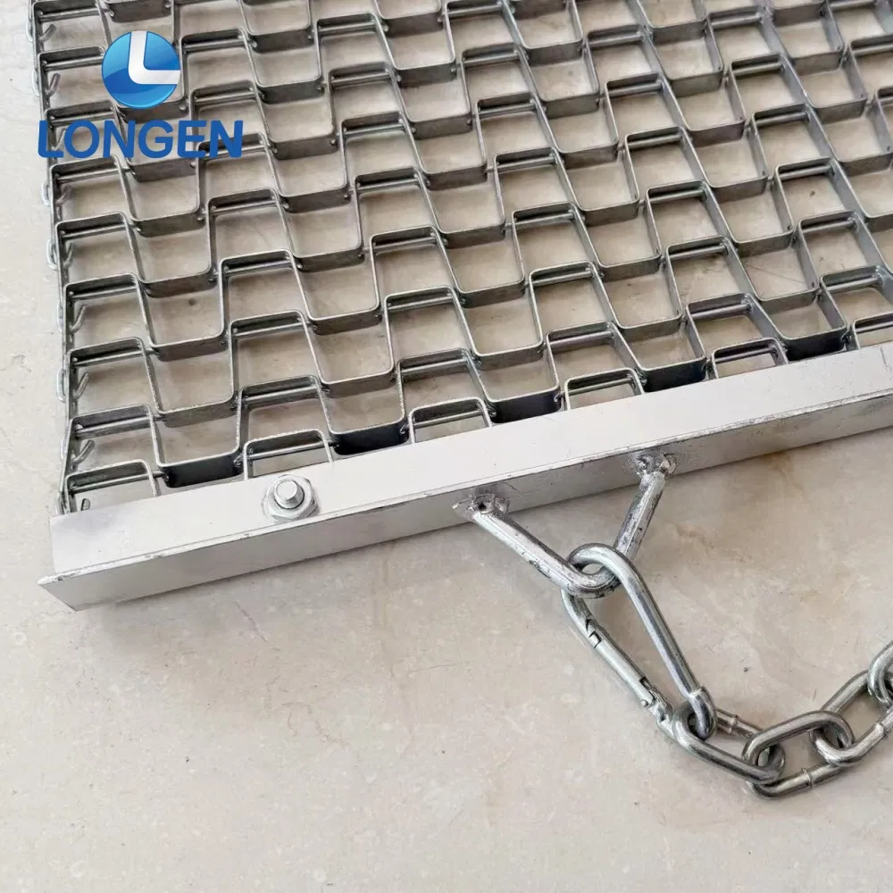 Wholesale Flexible Steel Mat 4X4 5X5 Stainless Steel Tennis Court Drag Mat