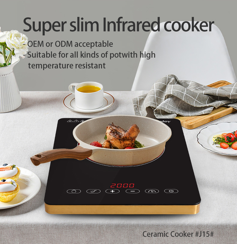 Compact Electric Induction Cooker for Quick and Easy Meals portable Infrared Cooker
