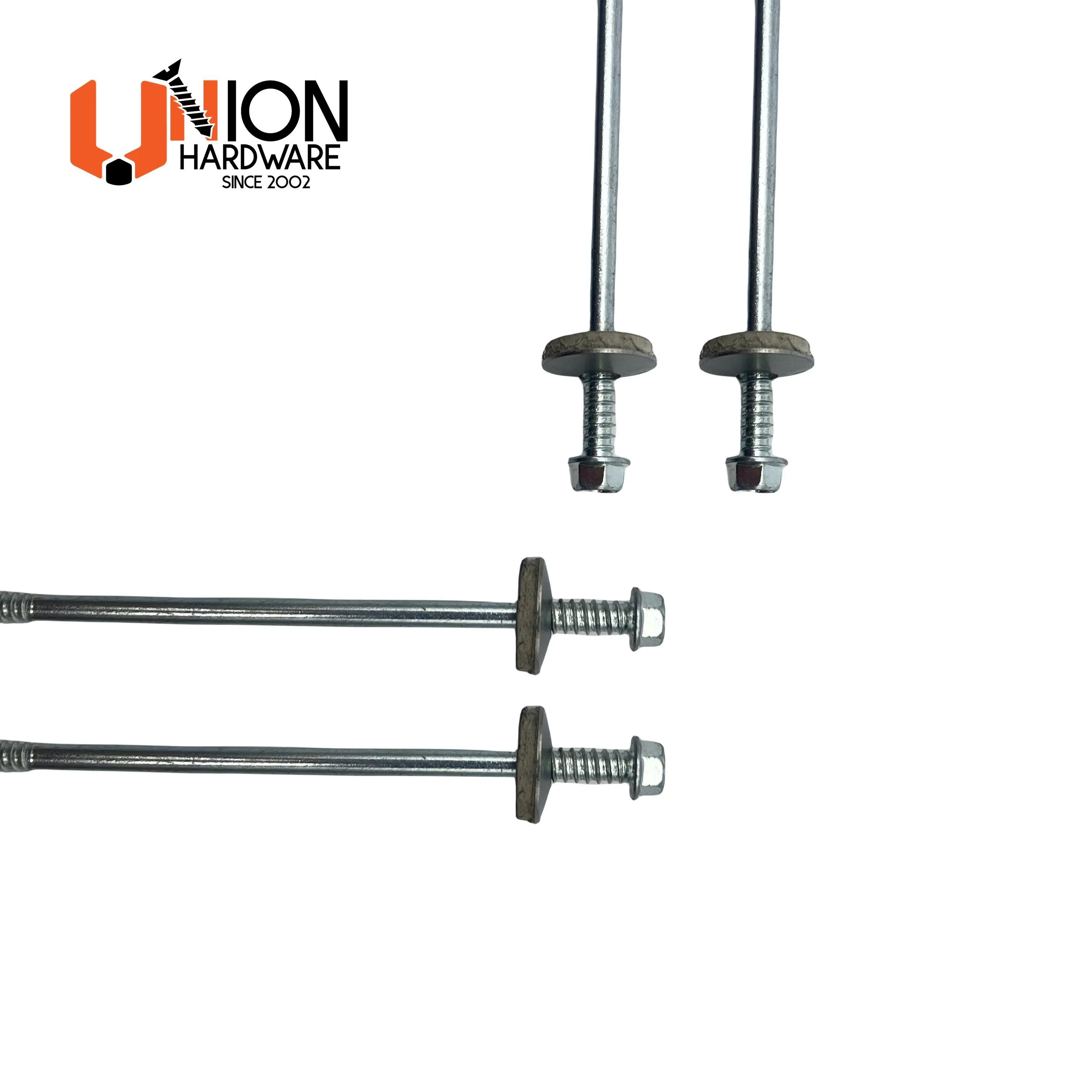 Stainless Steel Hexagon Head Drilling Bi Metal Screws with Flange