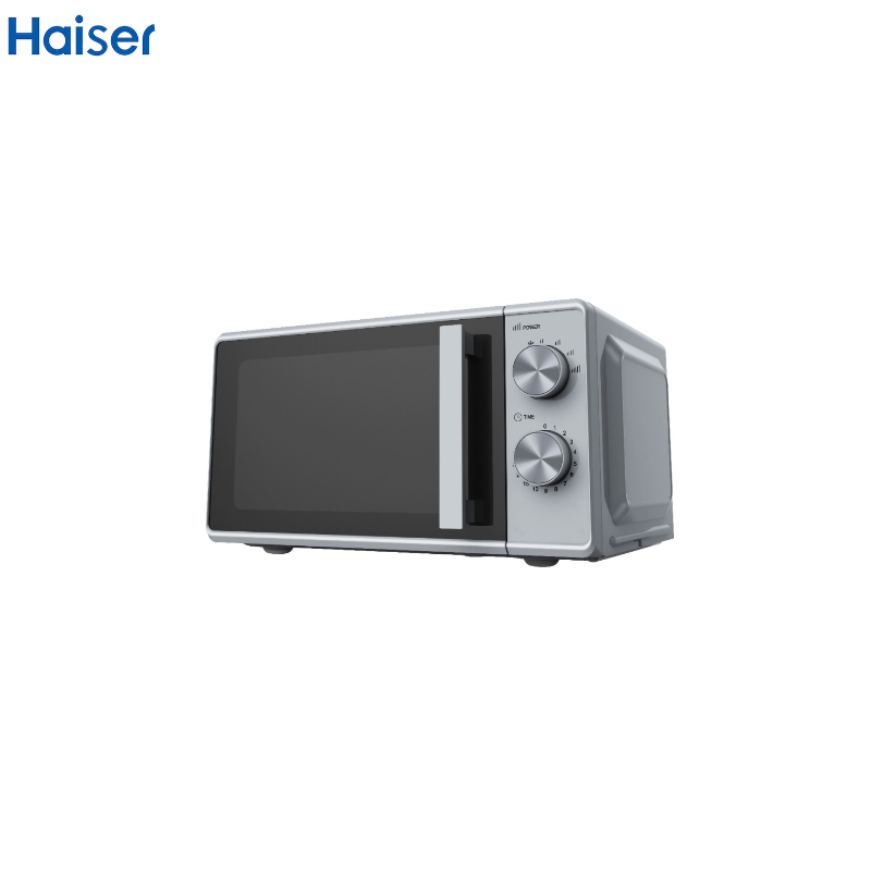 20 L Mechanical White Color Microwave Oven with White Color Handle