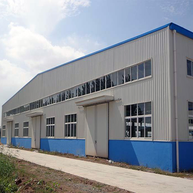 Pre Engineered Building Manufacturer Prefabricated Large Span Light Steel Structure Warehouse Construction Metal Factory Workshop
