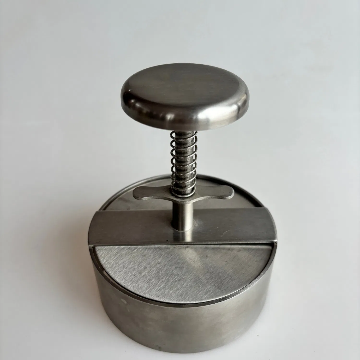 Stainless Steel Adjustable Hamburger Patty Maker Meat Press