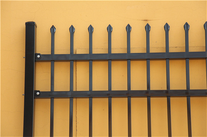 Metal Powder Coated Steel Garden Fence