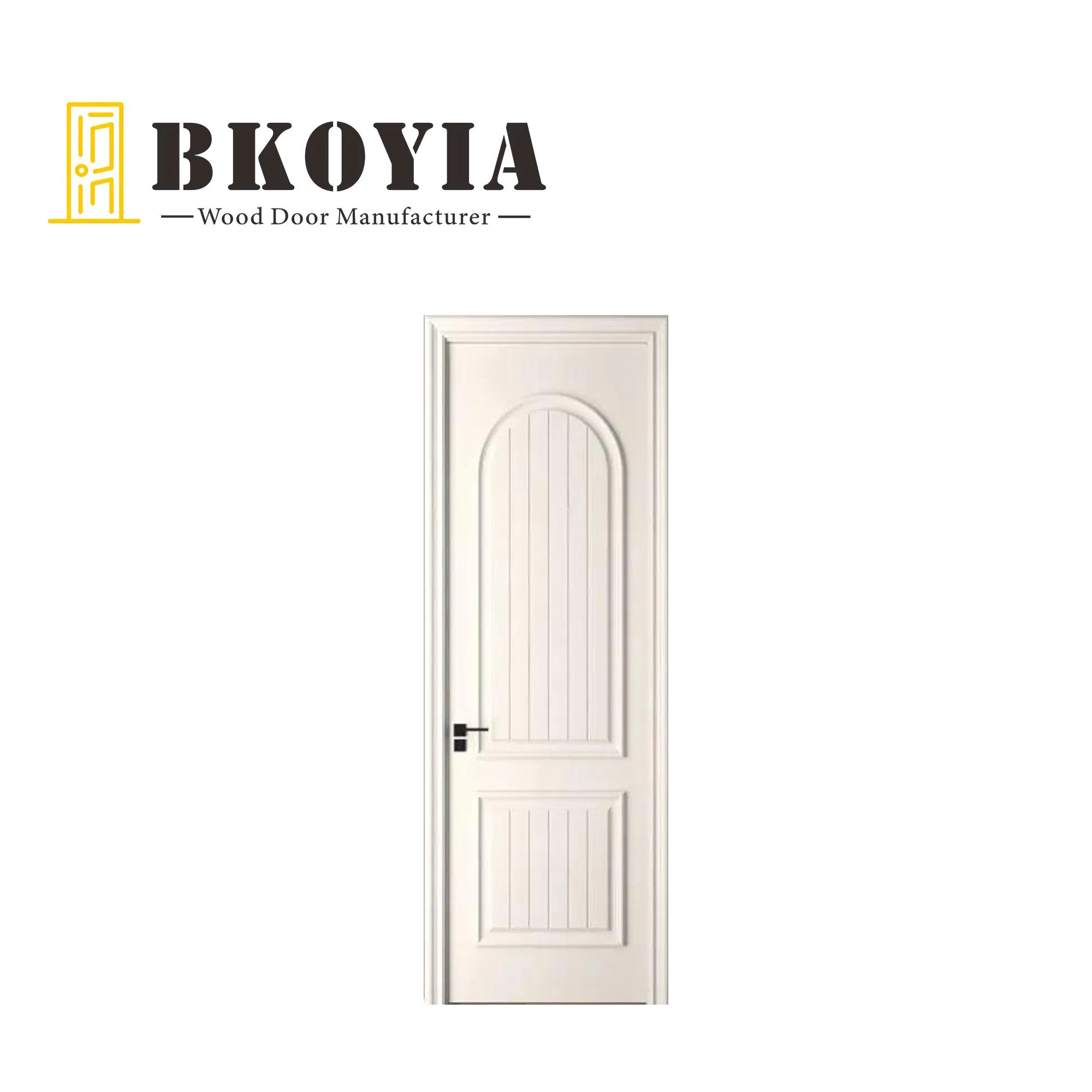 Cream Flush Door: Straight Line Style - Factory Direct, Export Quality