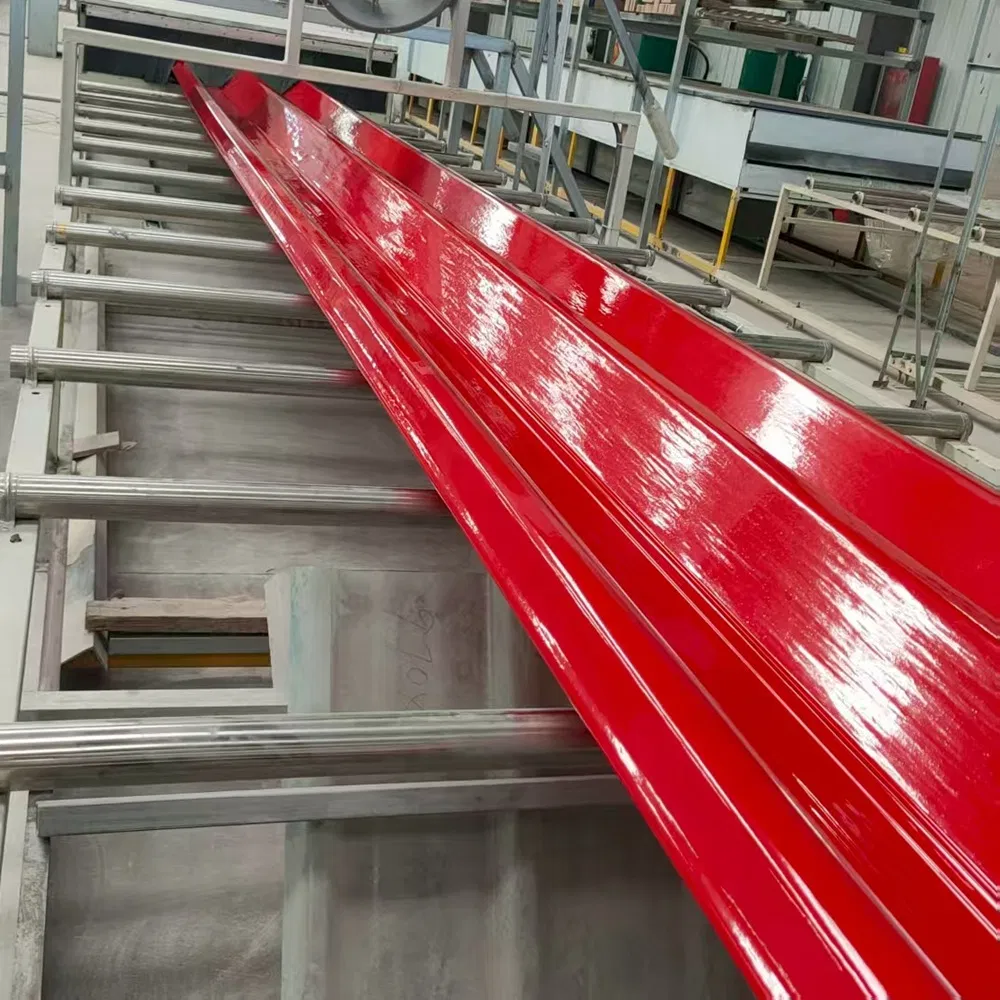 Economical FRP Roofing Sheet for Poultry Farm Shed with Chemical Resistance