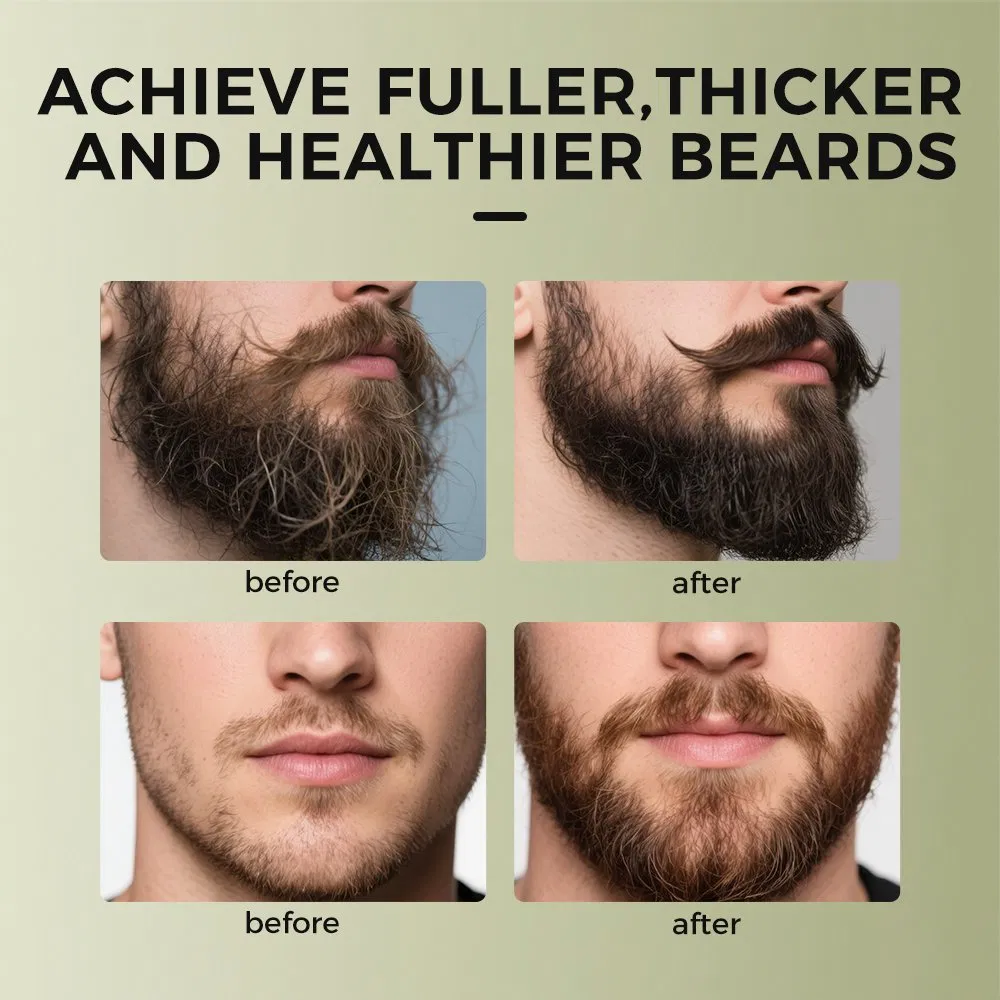 Shampoo and Conditioner Men Beard Care Kits Perfect Facial Hair Beard Kit