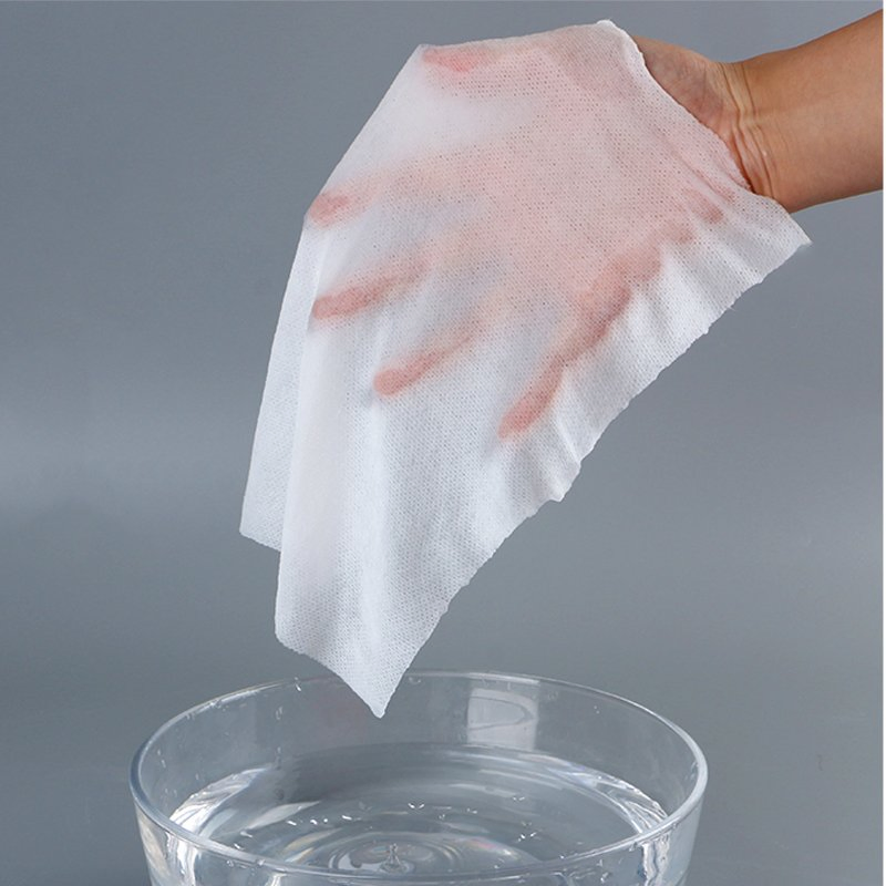 China Wholesale Paper-Drawn Cotton Non-Woven Disposable Face Towel