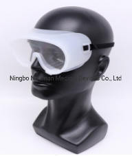 Disposable Ce FDA Approved Plastic PVC Eye Protective Safety Glasses
