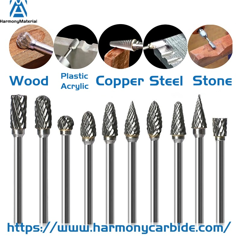 Карбидные фрезы для гравировки и зачистки