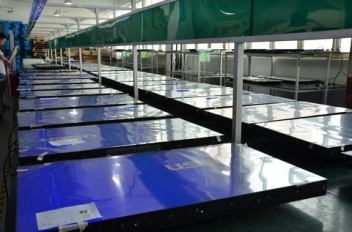 exhibition Display Rental Video Wall 55 Thin Bezel Monitor for Video Wall