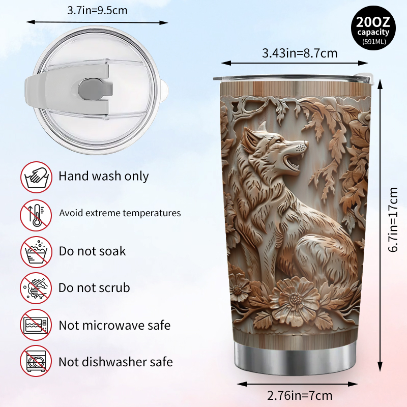 Эко-термос VANABRI 20 oz, многоразовый