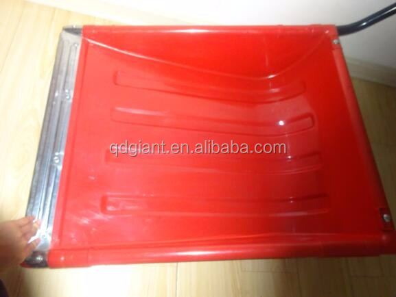 Pure Plastic Snow Shovel with Steel Handle for Japan