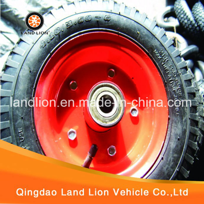 Manufacture Barrow Wheel Kinds of Rim Wheel 4.00-8
