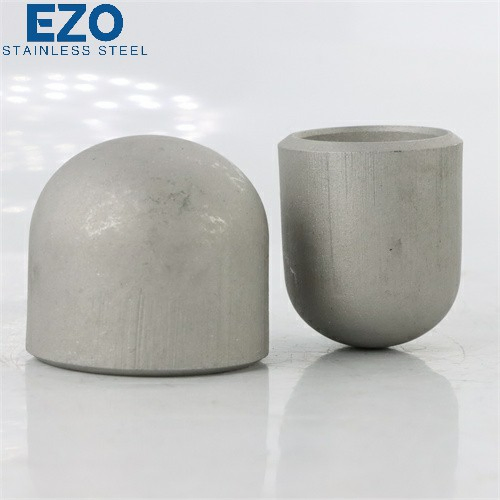 SS304 Sch5s Hygienic Butt Weld Curve Conical Dished Head Pipe End Cap for Water Supply