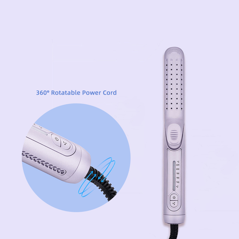 Professional 2 in 1 Hair Straightener Curler with Negative Ion