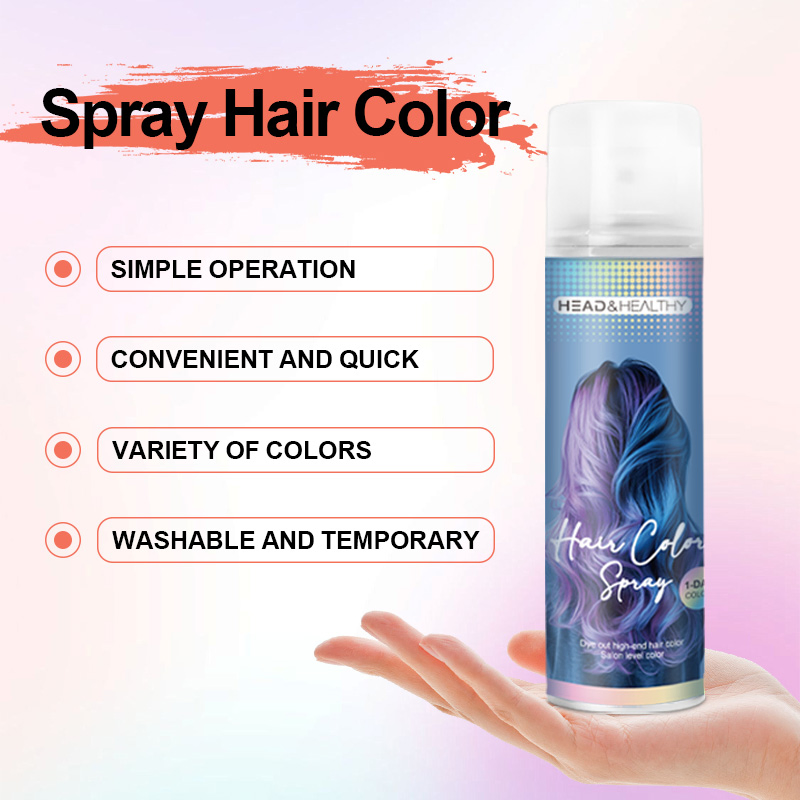 Colorful Colour for Hair with Moisturizing Hair Dye Shampoo Formula