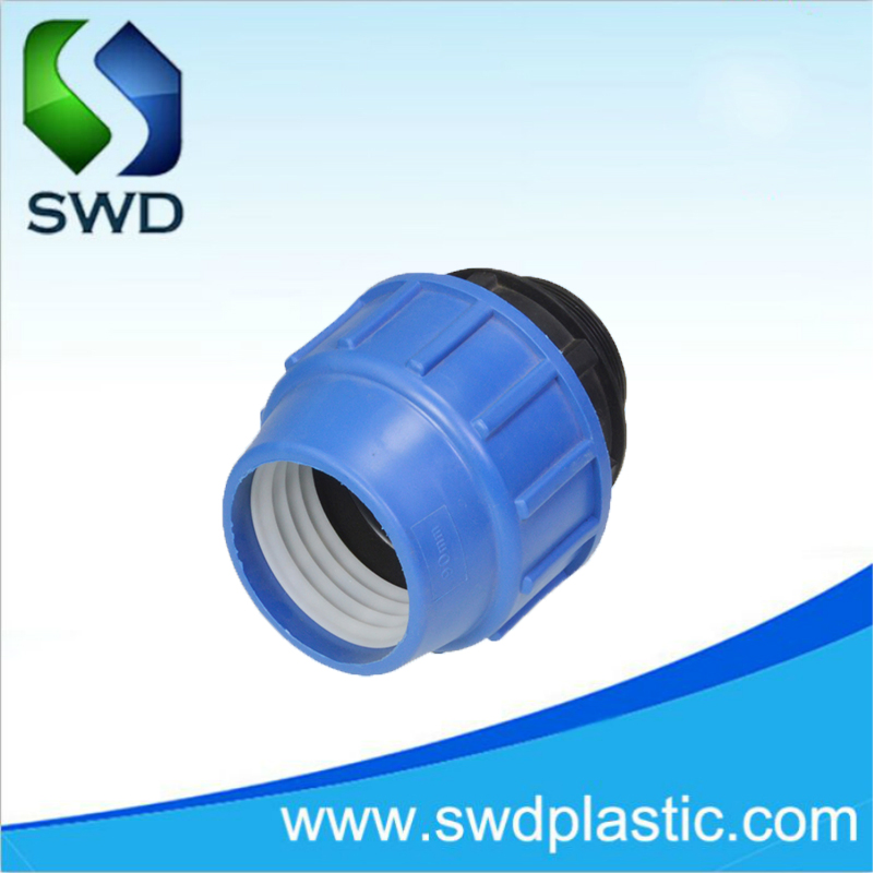 PP Compression Fittings End Cap Pn10 PP Pipe Compression Fittings
