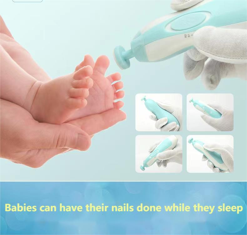 Factory Price Electric Nail Polish Cutter Baby Trimmer for Kids Infant Adult Nail Beauty