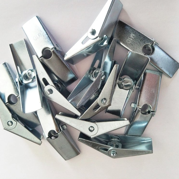 M6 M8 M10 Customized Galvanized Drywall Heavy Duty Gravity Toggle Anchor Bolt