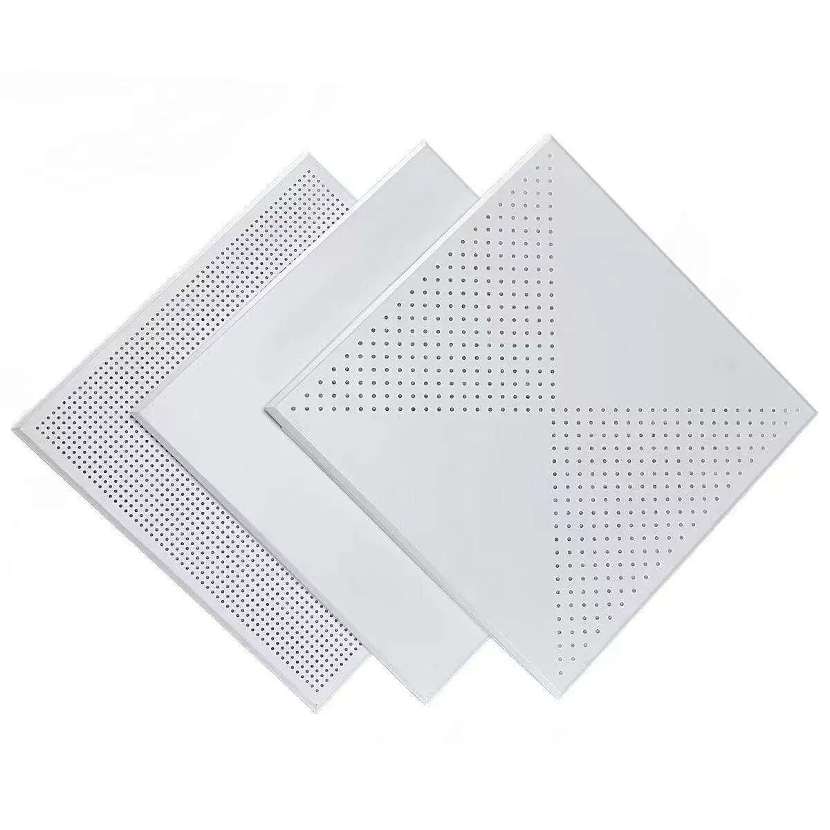 Modern Brushed Aluminum Ceiling Tiles for Luxury Apartment Interiors