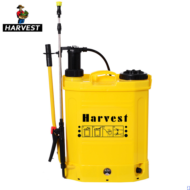 Agricultural Garden Farm Agrochemical Disinfection Backpack Sterilization Power Knapsack 2 in 1 Manual and Battery Electric Sprayer (HBX-20M)