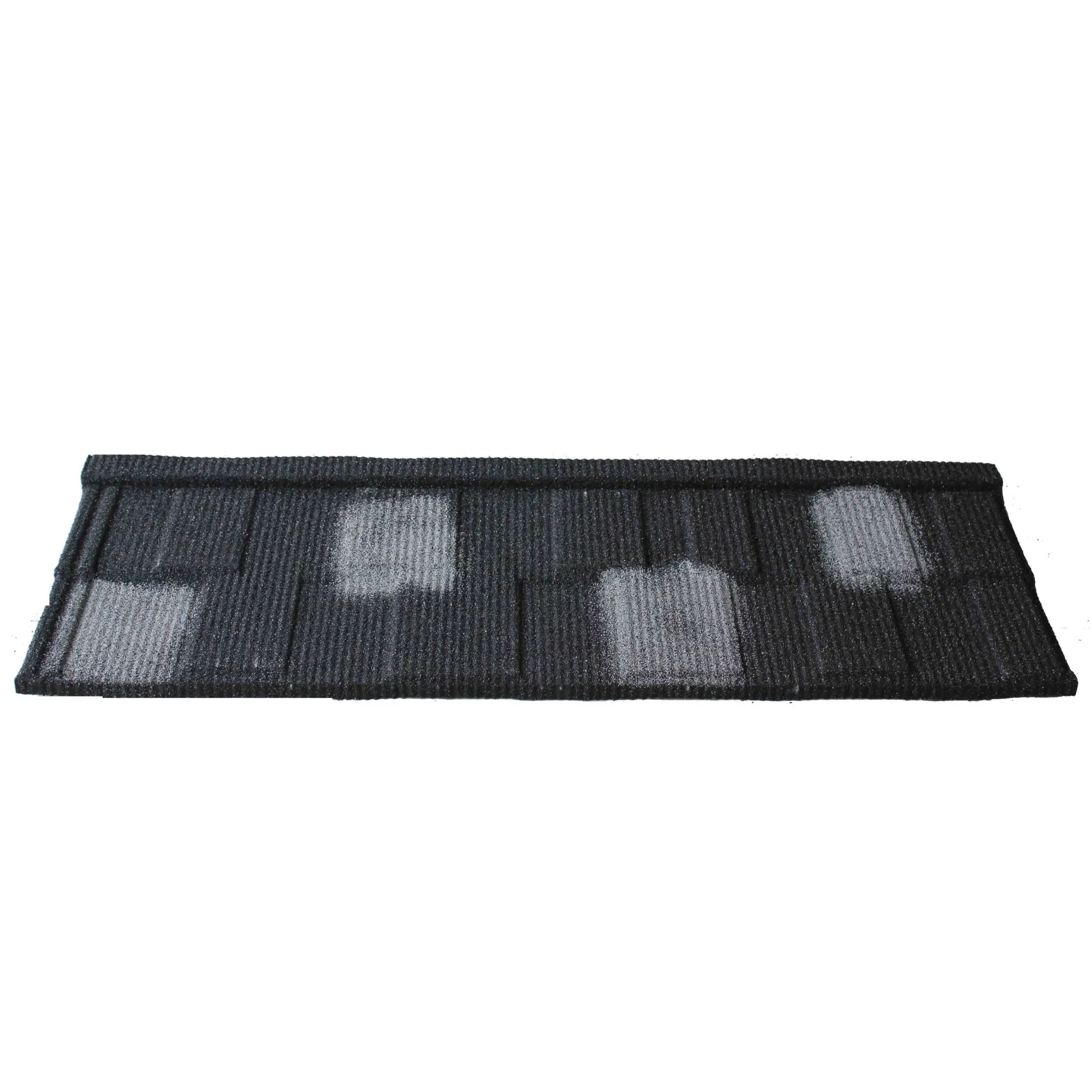 Металлочерепица каменная Shingle Tile, голубая