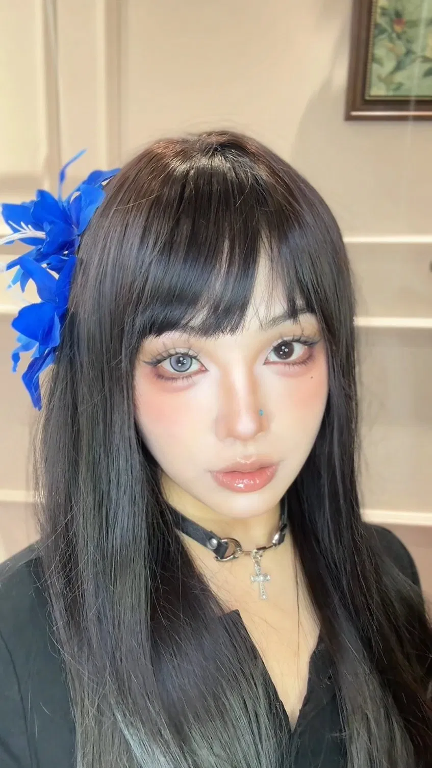 Soft Natural Looking Colored Contacts Black Brown Gray Eye Lenses