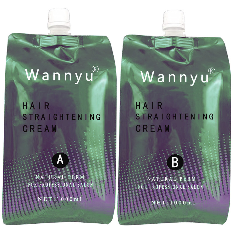 Wholesale OEM Long Lasting Straightening Effect Professional Salon Permanent Type Fragrant Hair Relaxer