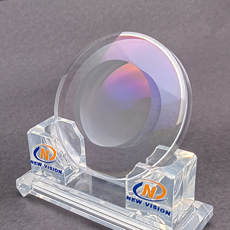 1.50 Cr39 Semi-Finished Base1400 68/40mm Ar Blue Coating Optical Lenticular Eyewear Lens