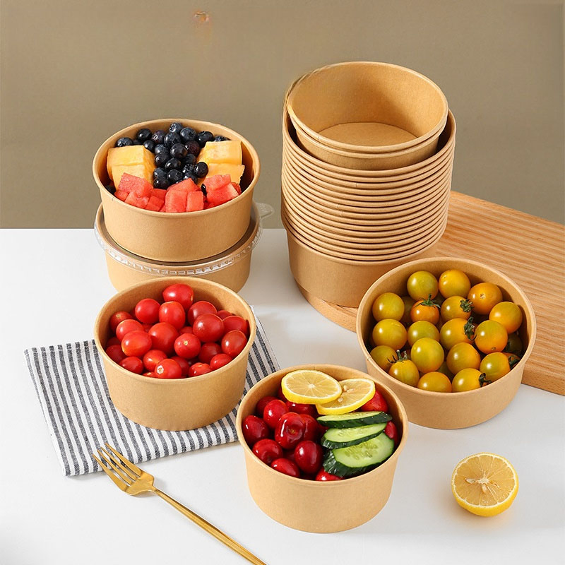 Бумажный стаканчик крафт одноразовый с логотипом